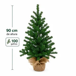 Árvore de Natal 100 Galhos 90cm