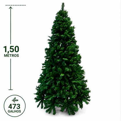 Árvore de Natal 473 Galhos 1,50m