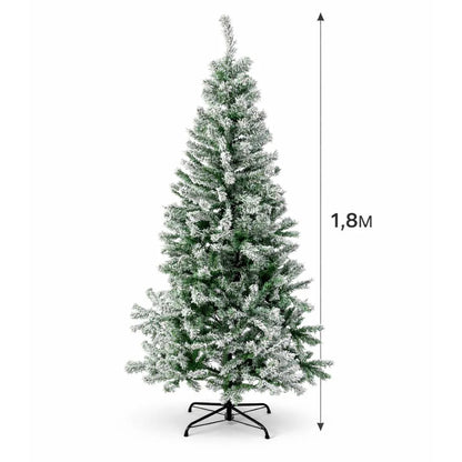 Árvore De Natal Nevada 450Galhos 1,50m