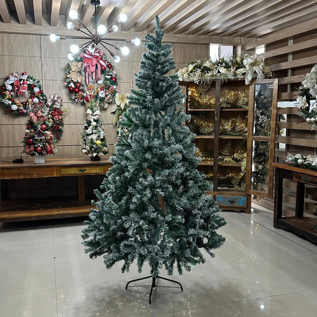 Árvore De Natal Nevada 450Galhos 1,50m