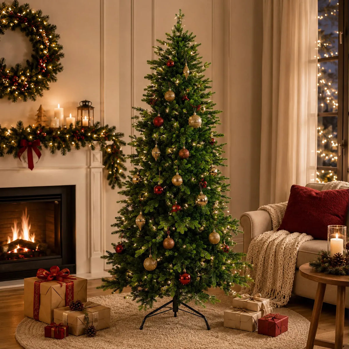 Árvore de Natal 536 Galhos 1,80m 536 Galhos