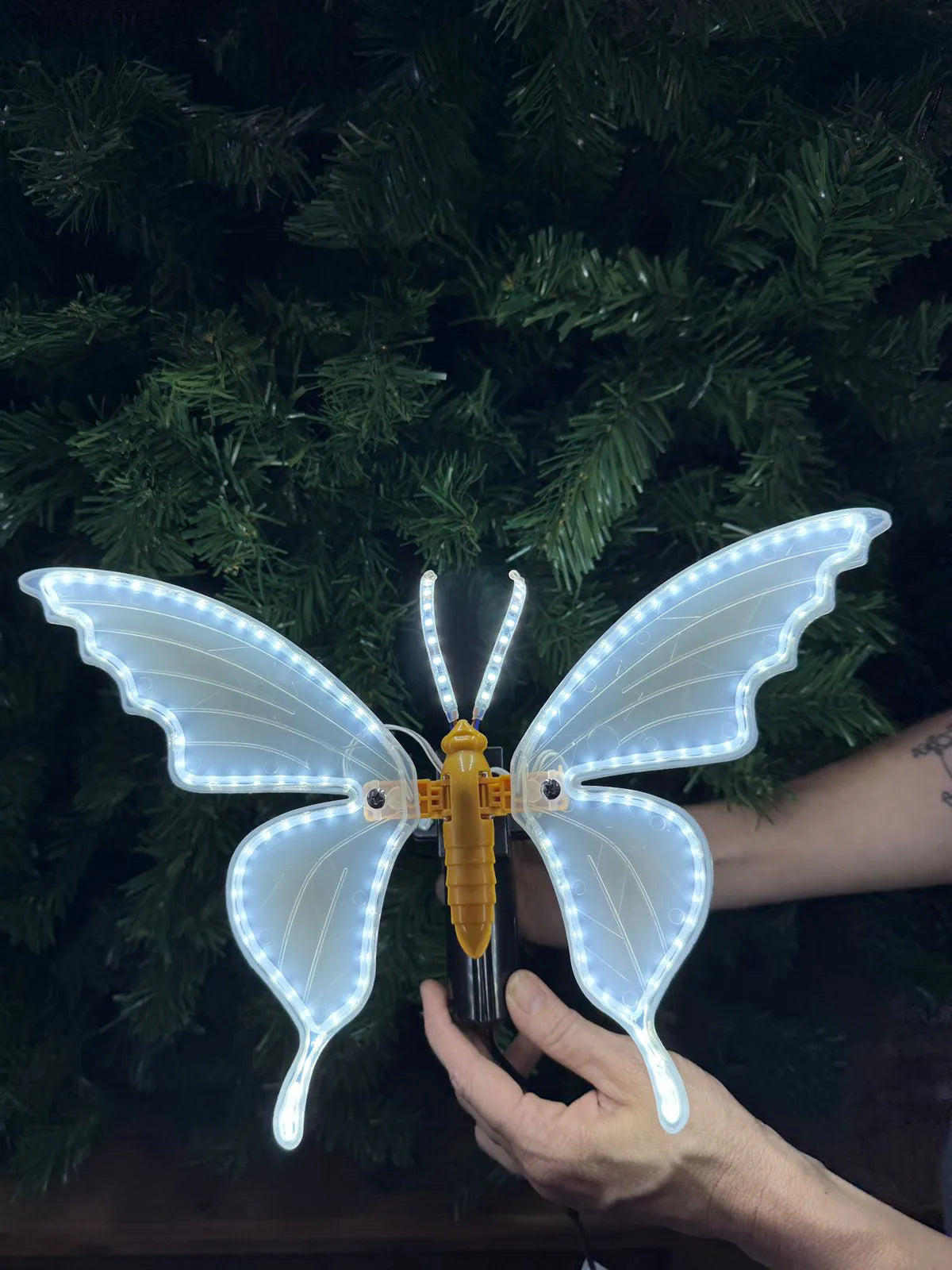 Borboleta Decorativa Lumina LED 32x22cm