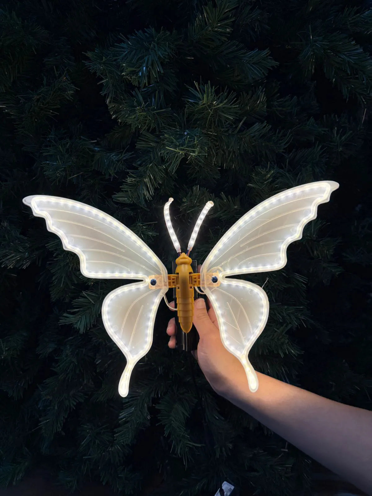 Borboleta Decorativa Lumina LED 32x22cm